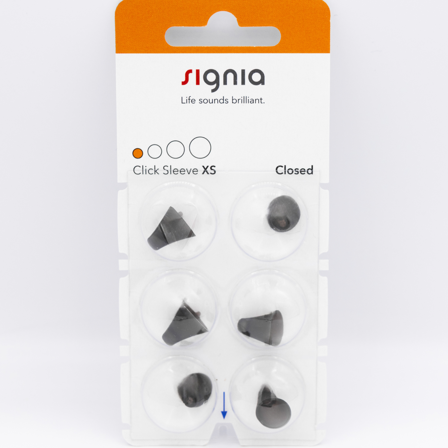 Signia Click Sleeve Closed